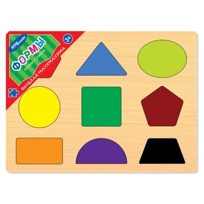 Обучающая игра Веселая математика Формы Baby Step 89207